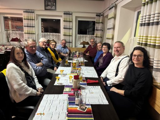 Helferessen mit unserem „Rentnertrupp“